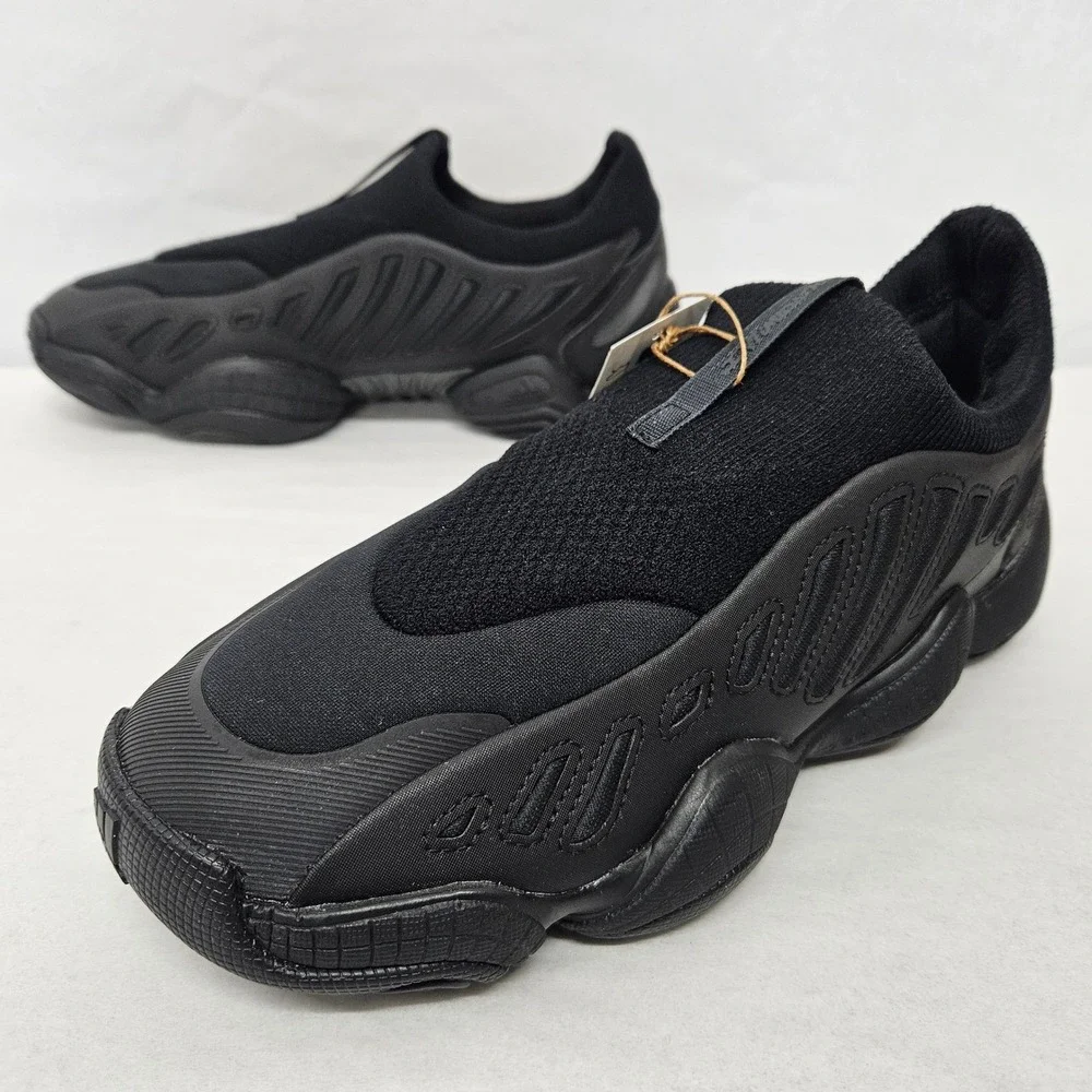 Adidas Intimidation SLO  Slip On Sneakers‎ JS0823 Triple Black Mens Size 7.5